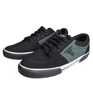 Men's Vegan Green Black Fallen Patriot Vulc FMJ1ZA08 Skater Shoes - Size 8